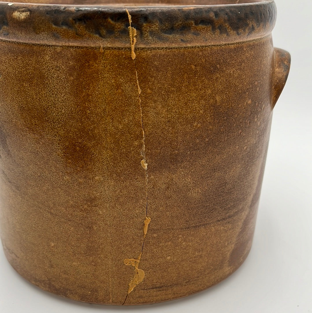 Antique McCoy USA 1420L Ben Pot  Crock with Lid