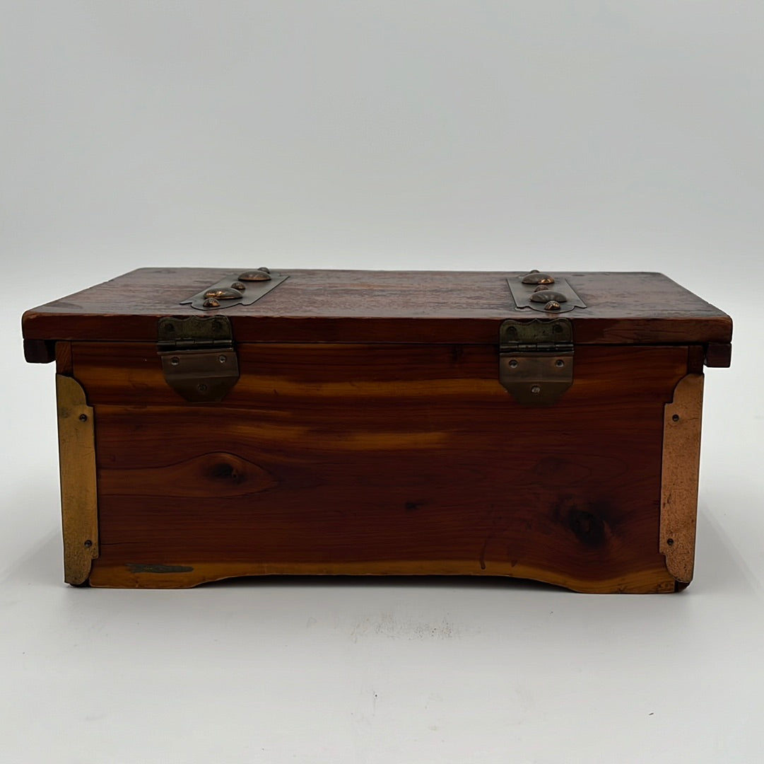 Antique STURDI Cedar Chest Salesman Sample Box