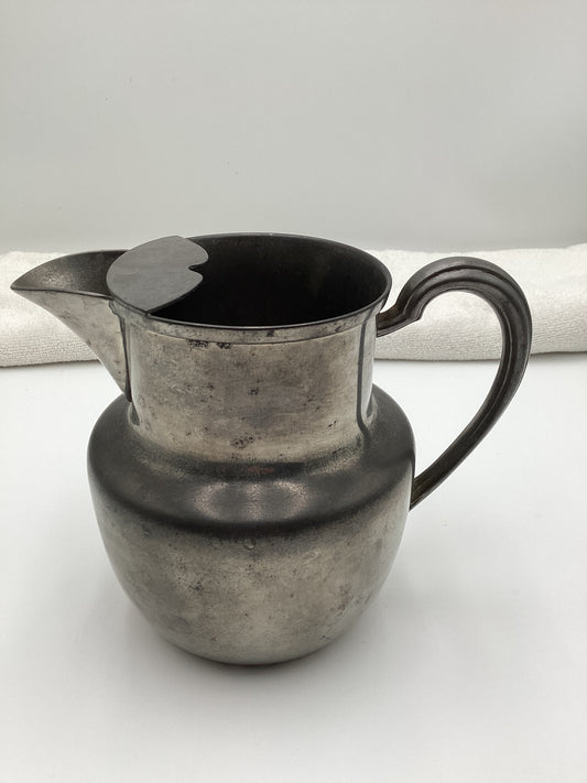 Rare Antique Rogers Solid Pewter Pitcher 1151